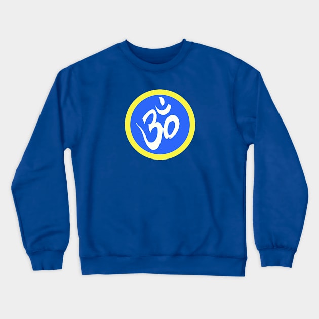 Spiritual Awakening OM Yoga Meditation Crewneck Sweatshirt by PlanetMonkey